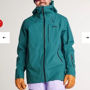 Trew Gear Men’s Small Cosmic Classic Ski Jacket, blue